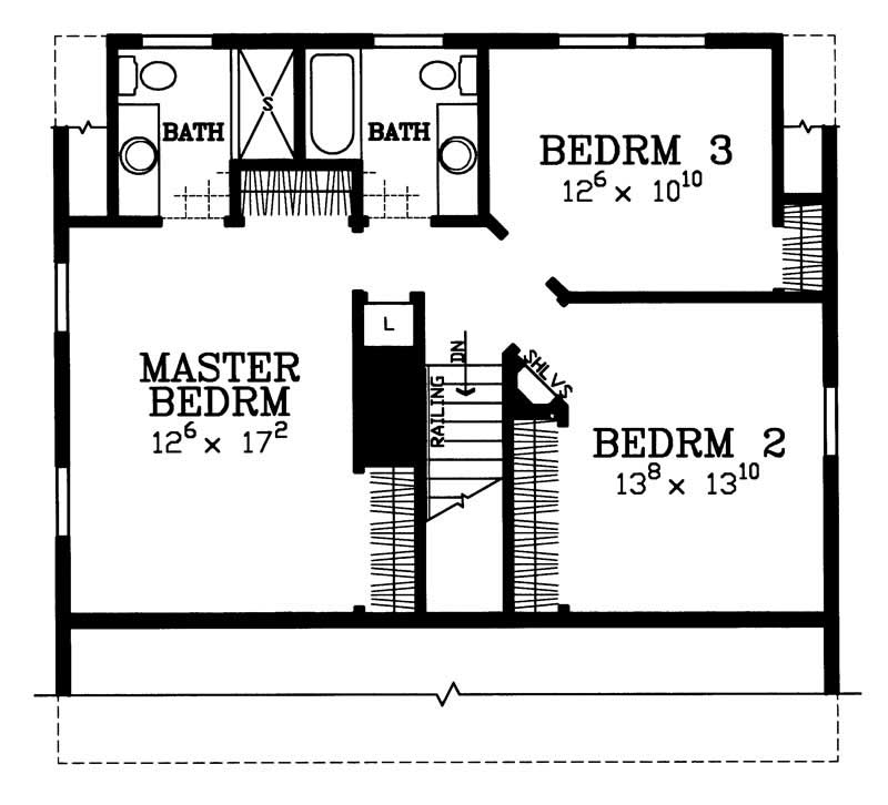 SECOND FLOOR PLAN