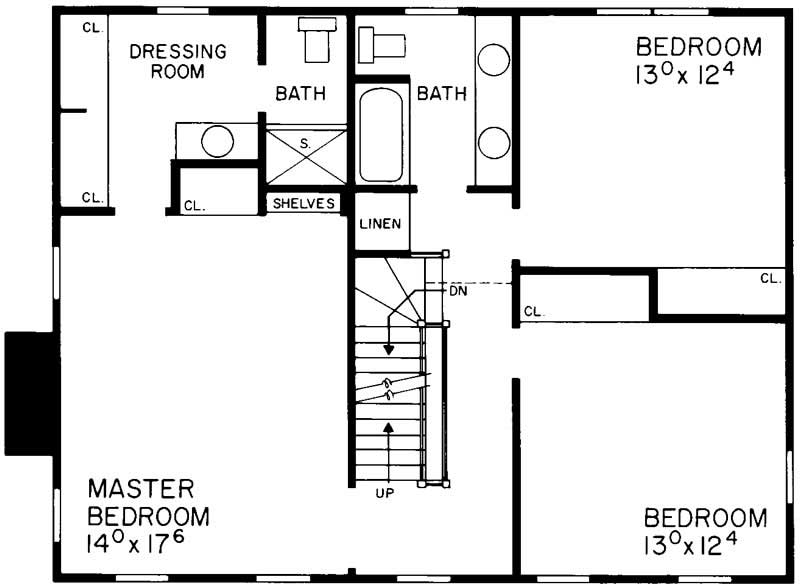 SECOND FLOOR PLAN