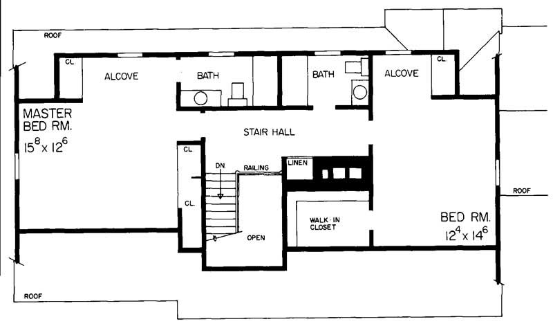 SECOND FLOOR PLAN
