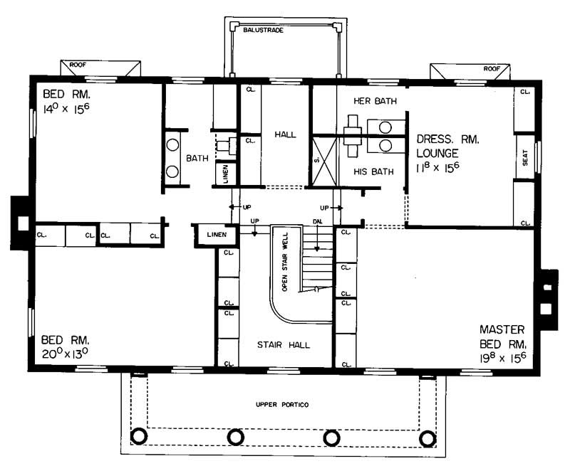 SECOND FLOOR PLAN