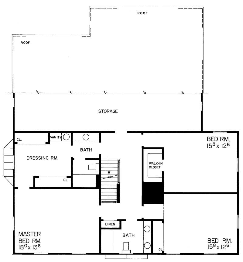 SECOND FLOOR PLAN