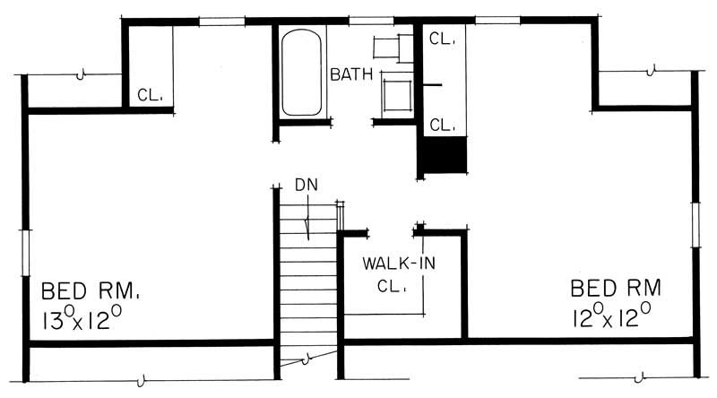 SECOND FLOOR PLAN