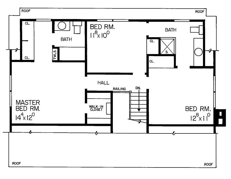 SECOND FLOOR PLAN