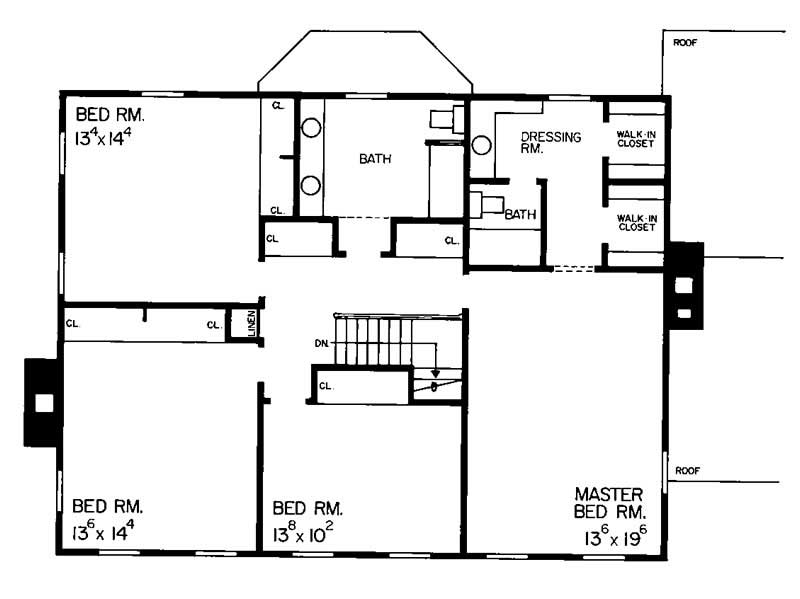 SECOND FLOOR PLAN
