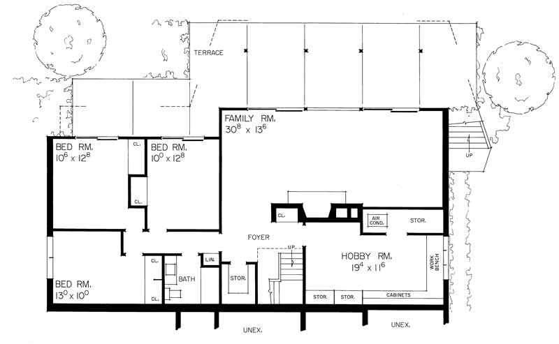 LOWER FLOOR PLAN