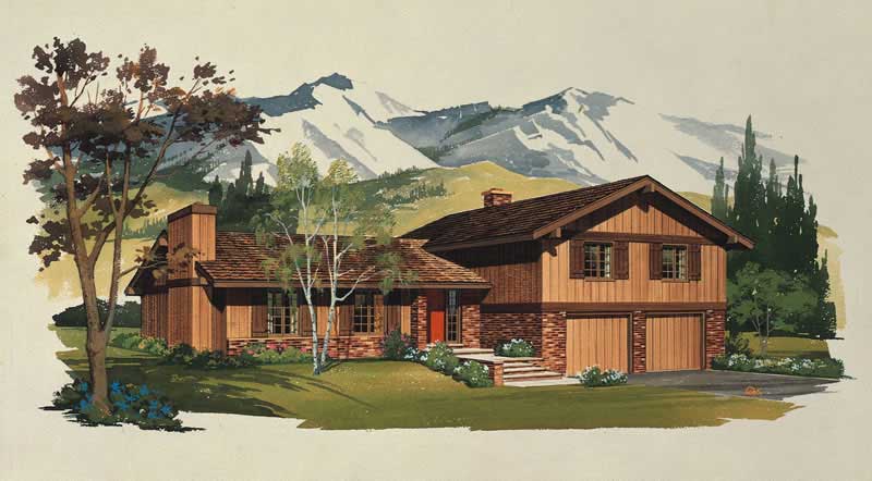 4-Bedroom, 1912 Sq Ft Cape Cod Home Plan - 137-1851 - Main Exterior