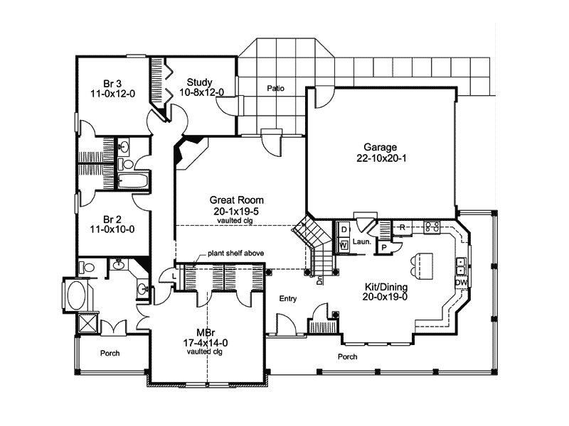 Floor Plan Main Level