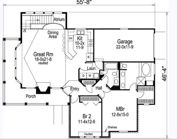 Floor Plan First Story