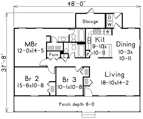 Floor Plan Main Level