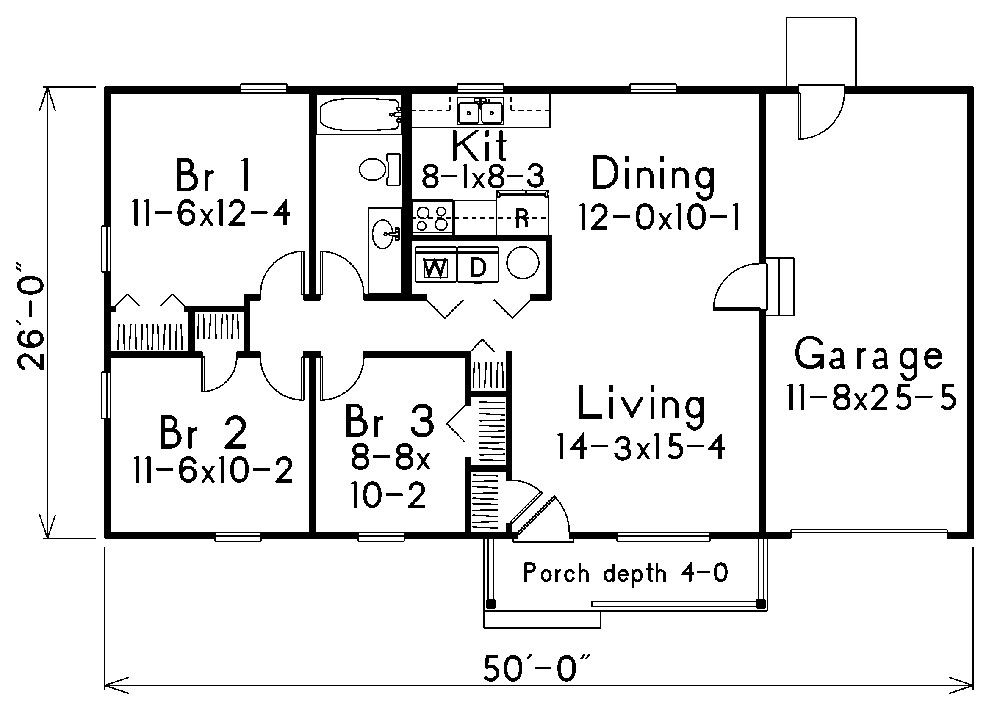 Floor Plan Main Level
