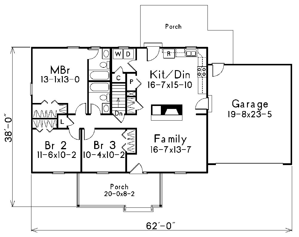 Floor Plan Main Level