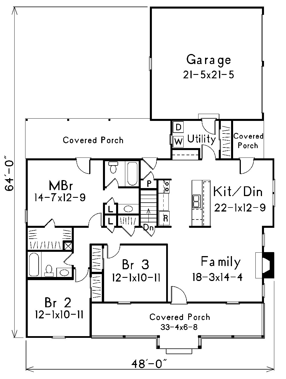 Floor Plan Main Level