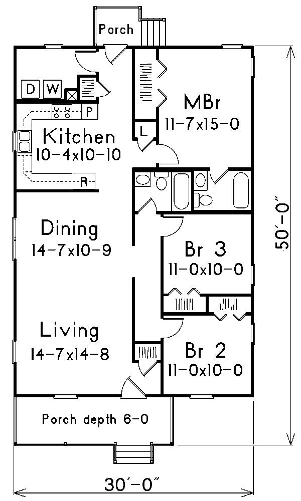 Floor Plan Main Level