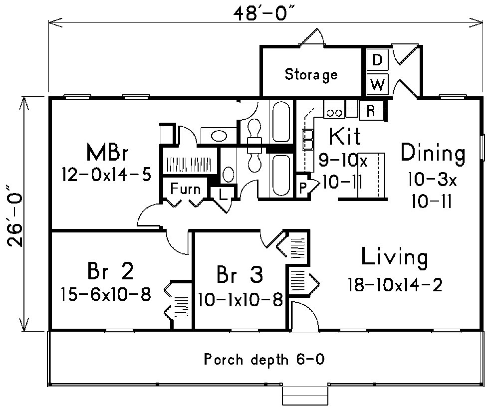 Floor Plan Main Level