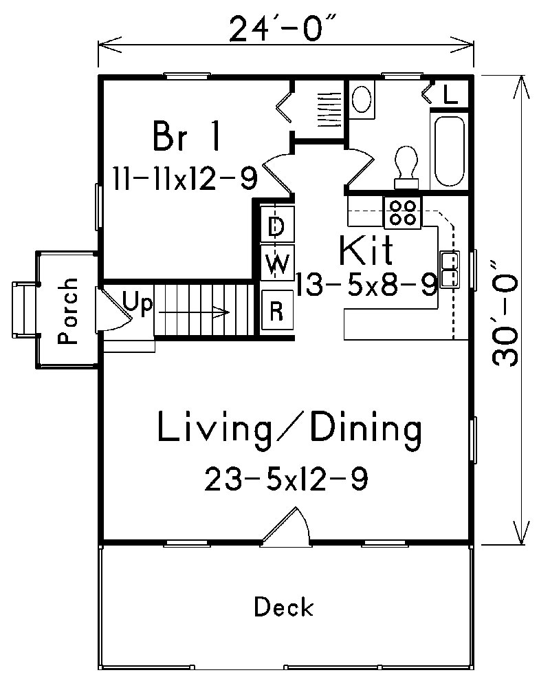 Floor Plan Main Level