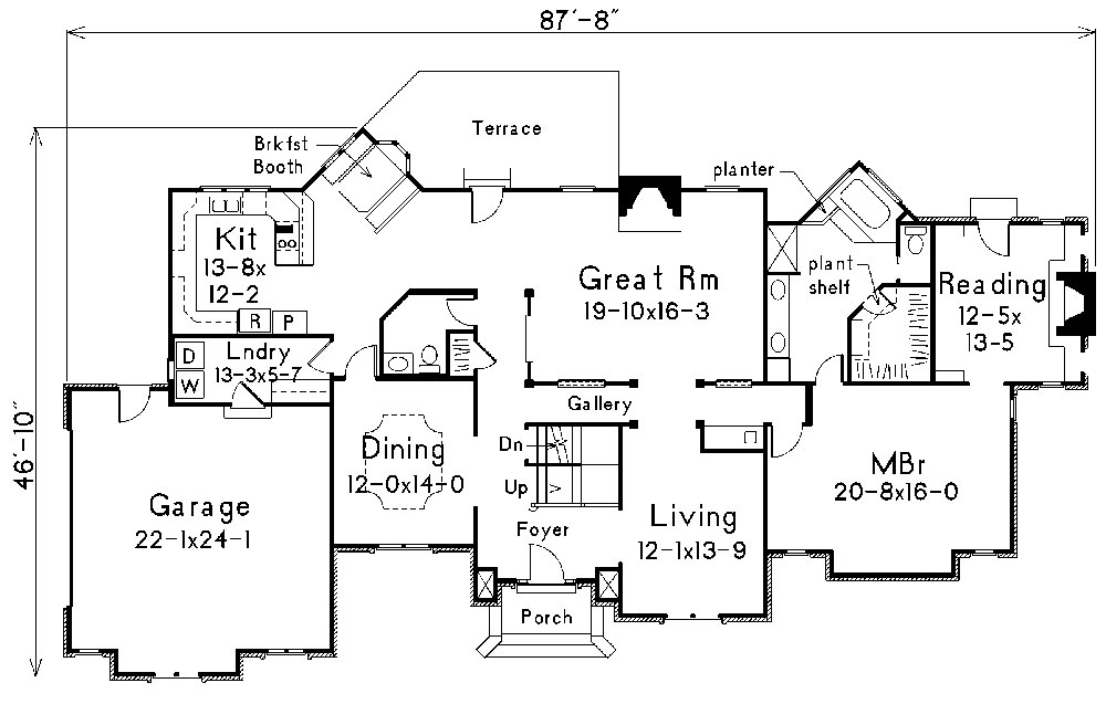 Floor Plan Main Level
