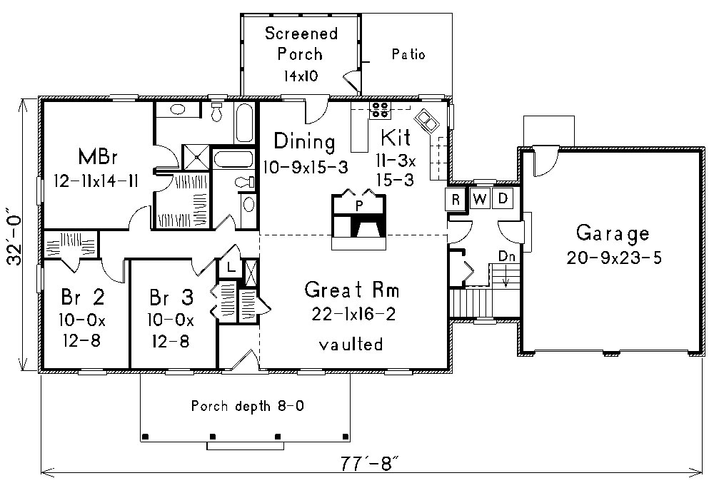 Floor Plan Main Level