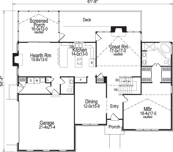 Floor Plan Main Level