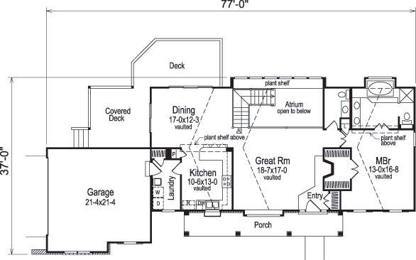 Floor Plan Main Level
