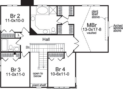Floor Plan Upper Level