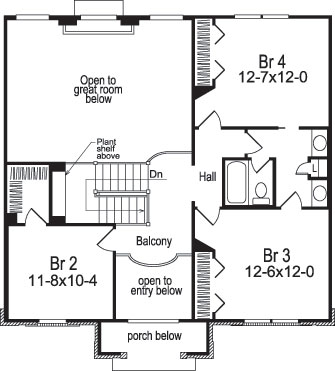 Floor Plan Upper Level
