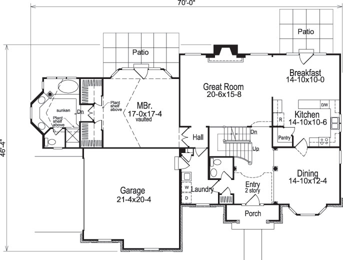 Floor Plan Main Level