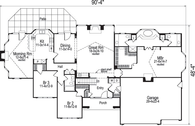 Floor Plan Main Level