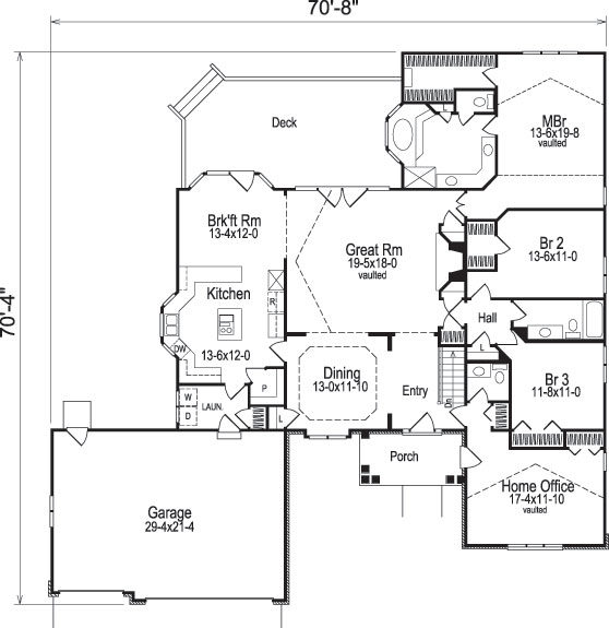 Floor Plan Main Level