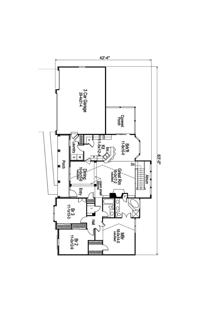 Floor Plan Main Level