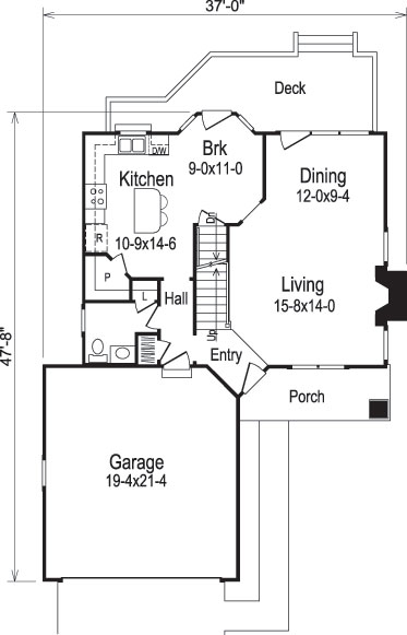 Floor Plan Main Level