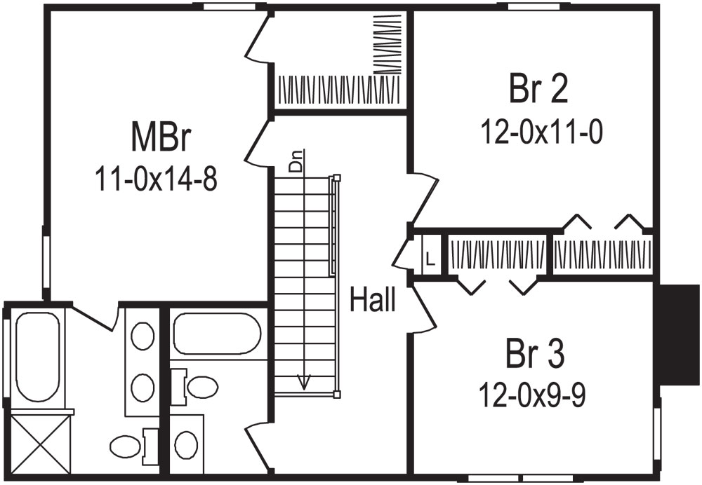 Floor Plan Upper Level