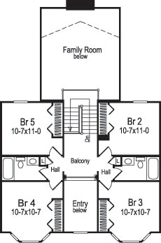 Floor Plan Upper Level