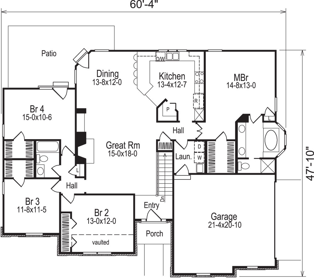 Floor Plan Main Level