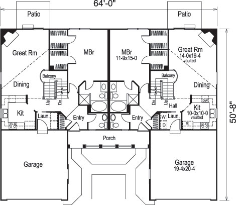 Floor Plan Main Level