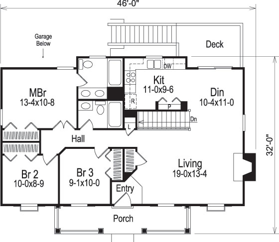 Floor Plan Main Level
