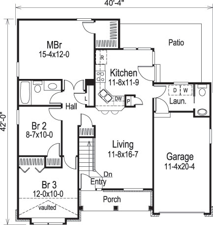 Floor Plan Main Level