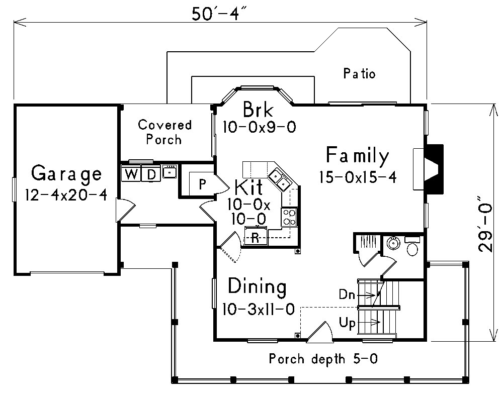 Floor Plan Main Level