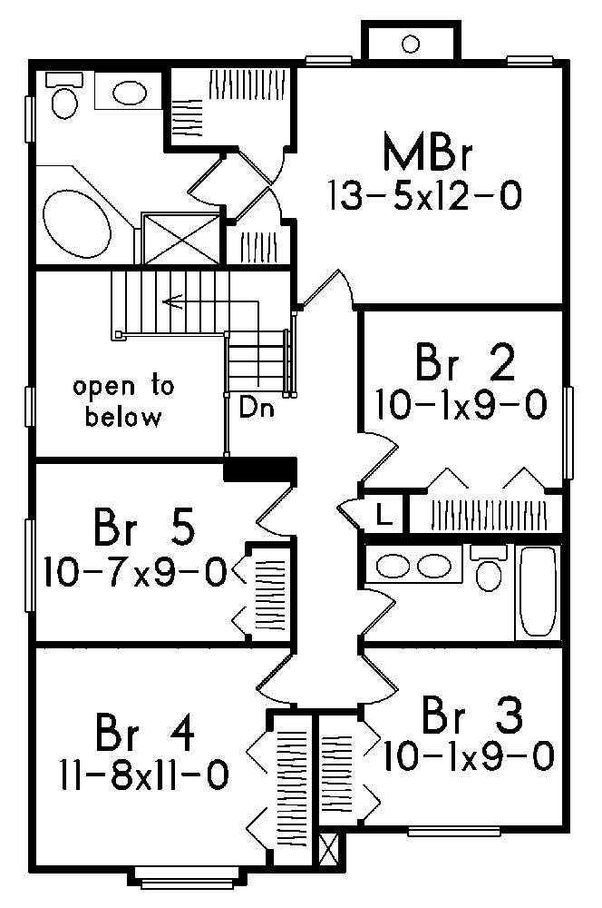 Floor Plan Upper Level