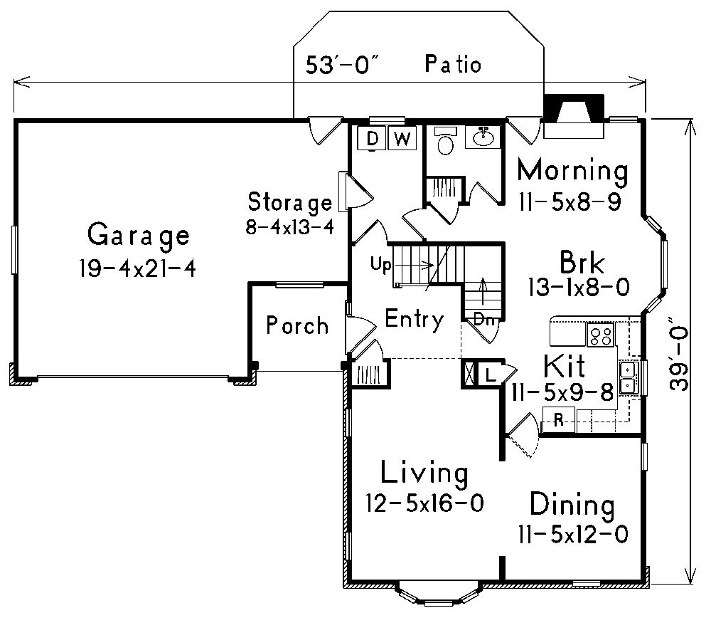 Floor Plan Main Level