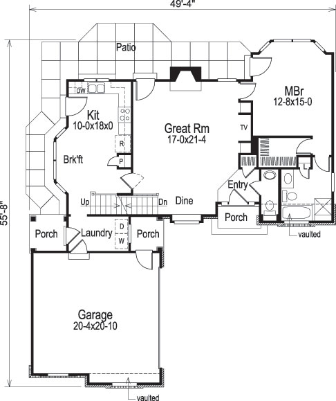 Floor Plan Main Level