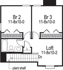 Floor Plan Upper Level