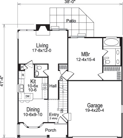 Floor Plan Main Level
