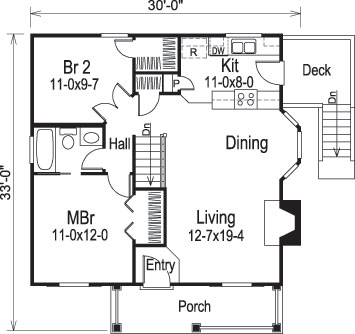 Floor Plan Main Level