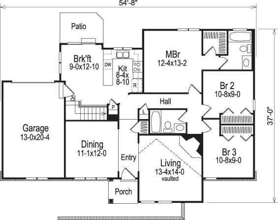 Floor Plan Main Level