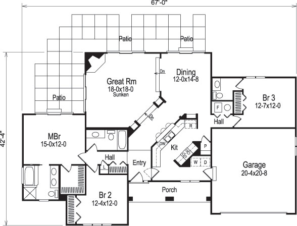 Floor Plan Main Level
