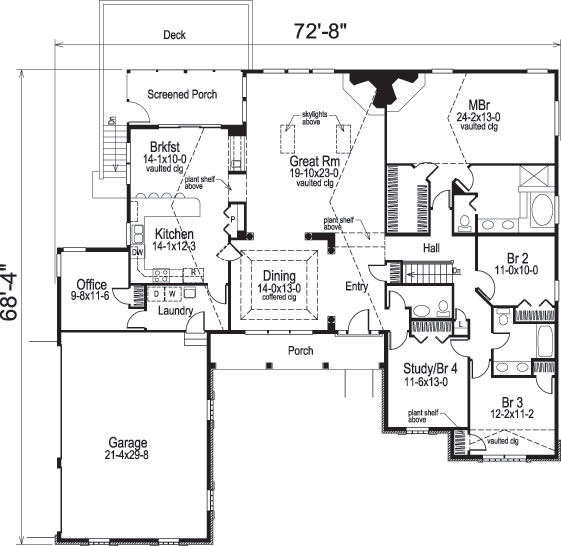 Floor Plan Main Level