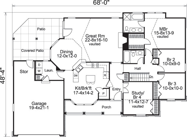 Floor Plan Main Level