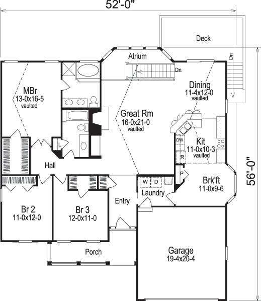 Floor Plan Main Level