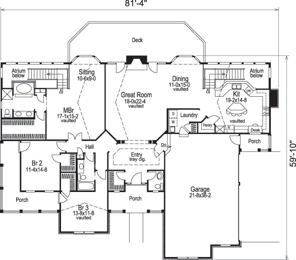 Floor Plan Main Level