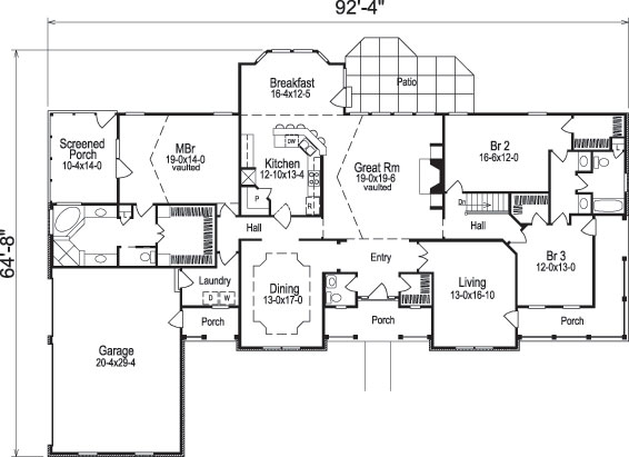 Floor Plan Main Level